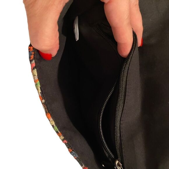 America & Beyond Florescent Multi Color Clutch Bag - Picture 4 of 5